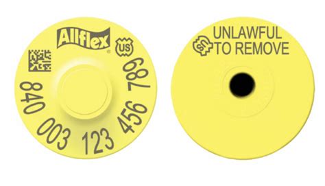 rfid 840 button tags|840 ear tags for swine.